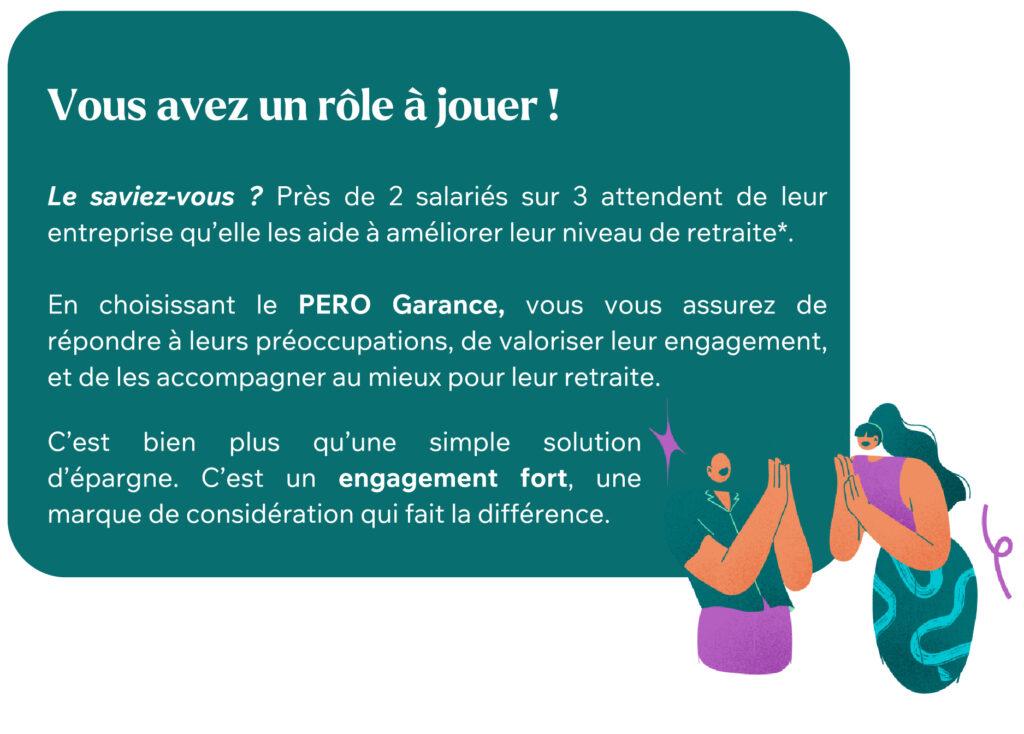 Vous avez un rôle à jouer!